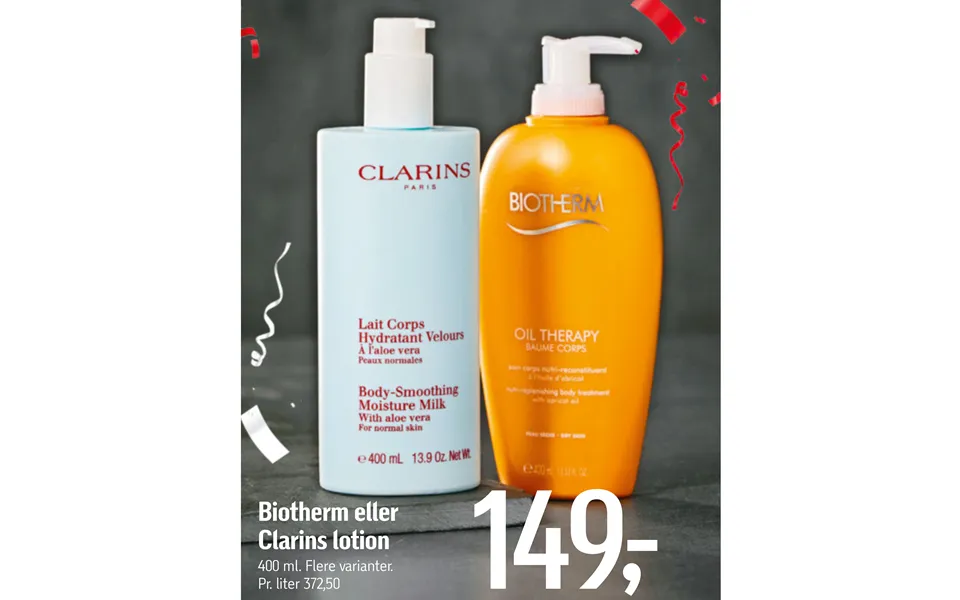 The Importance of Self-Care During Pregnancy: Bodycare Edition Foetex Biotherm eller Clarins lotion 66975116 large