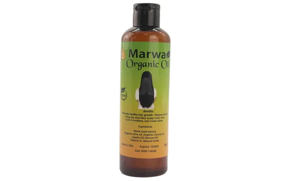 Discover the Secret to Gorgeous Hair with These 10 Essential Hair Care Products Worldmart Marwa Black Seed Organic Oil 236ml 42525543 32852 large