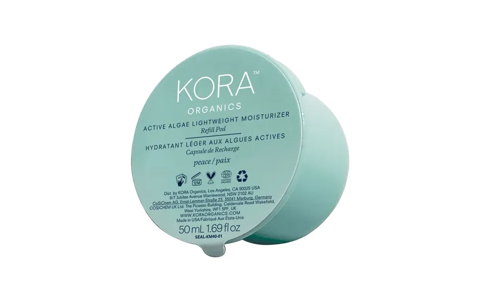 Hvad er min hudtype i ansigtet? Beautycos Kora Organics Active Algae Lightweight Moisturizer Refill 50 Ml 21436882 9342759005891 large
