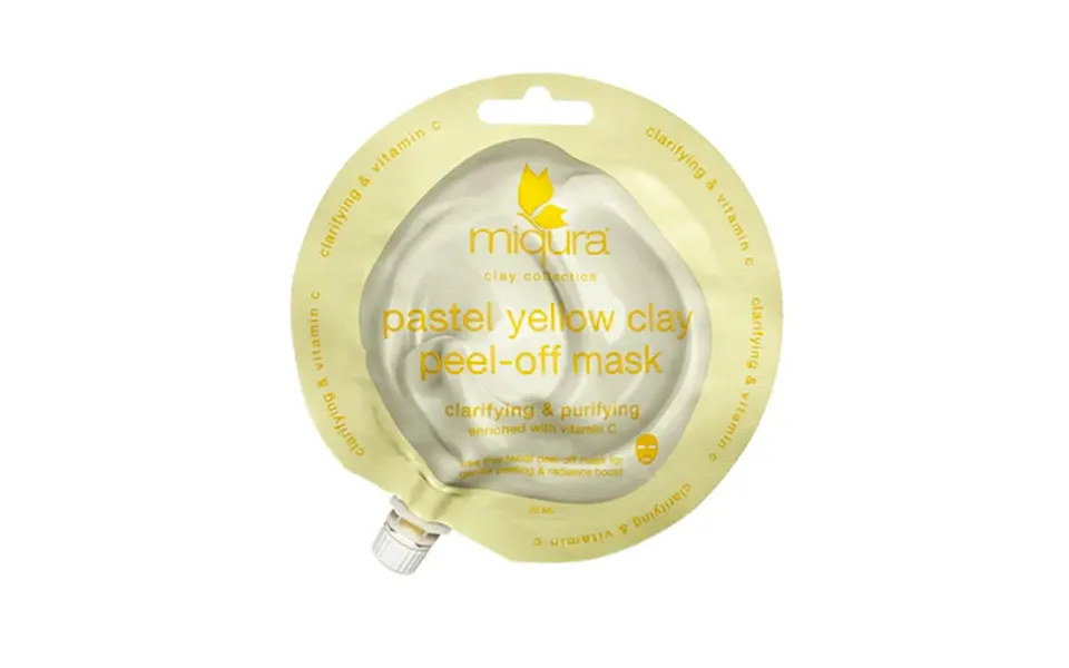 How to get rid of age spots on the face Beautycos Miqura Pastel Yellow Clay Peel off Mask 59649567 5713125002082 large