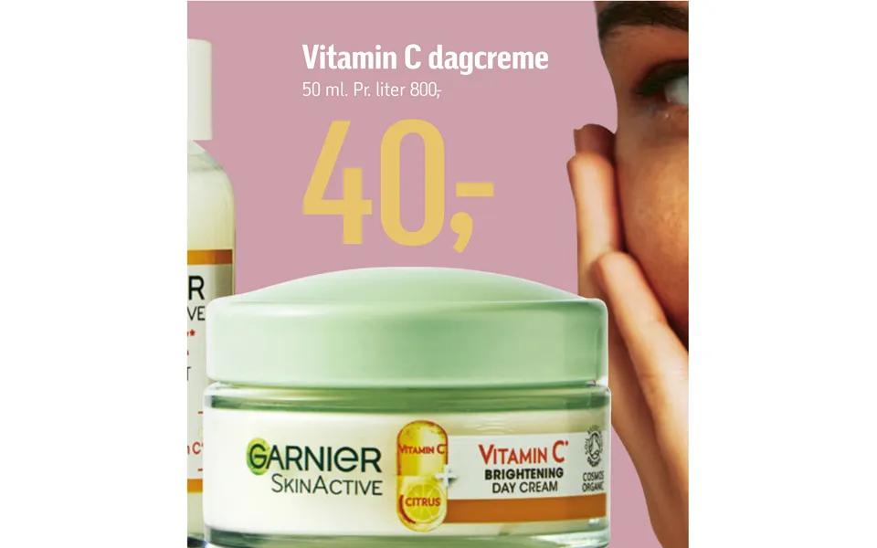 Hvordan man behandler acne hos børn og teenagere Foetex Vitamin C dagcreme 36184473 large