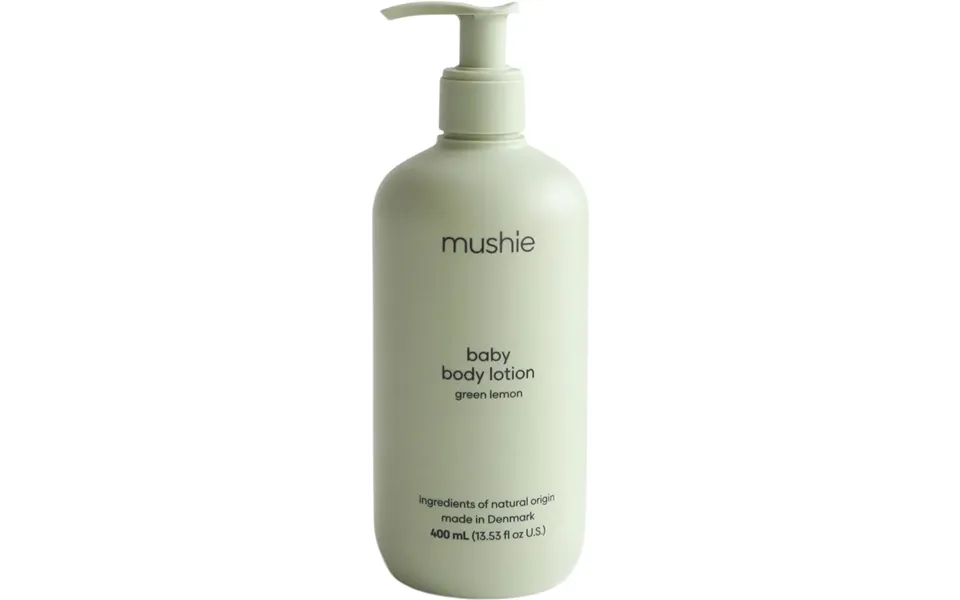 Skin care for newborn baby: remedies for dry skin Magasin Mushie Baby Lotion Green Lemon 400 Ml 6925424 BBMD39 0008 large