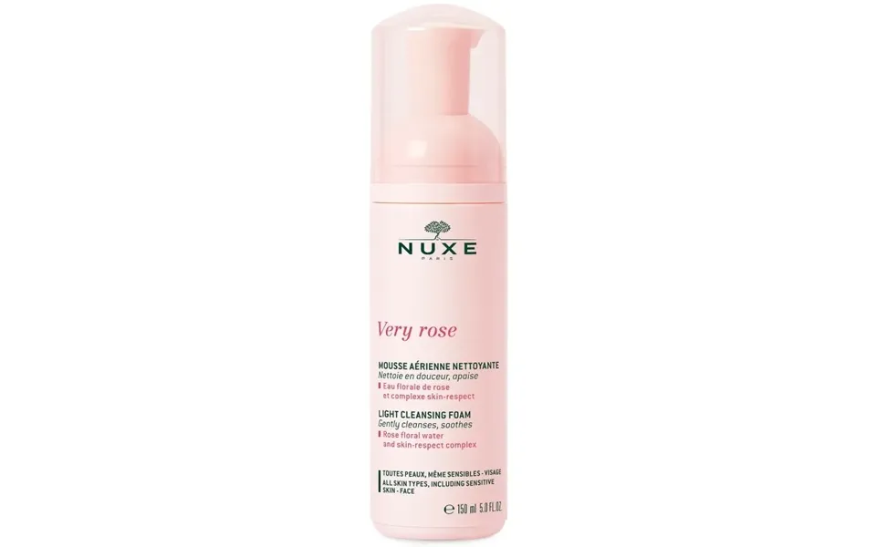Hvordan man behandler acne hos børn og teenagere Nicehair Nuxe Very Rose Light Cleansing Foam 150 Ml 88628885 88417 large