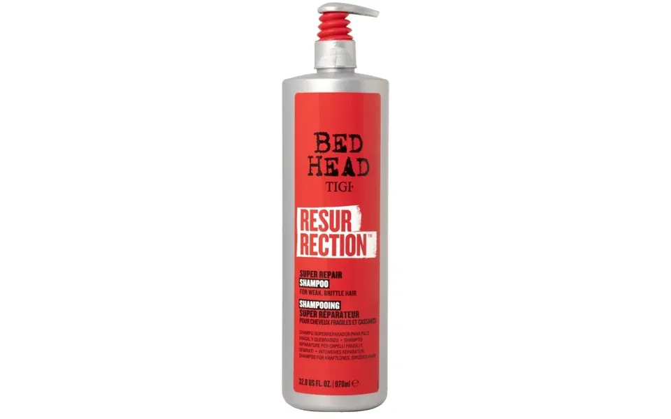Hairstyling tips & techniques for beginners to try at home Nicehair Tigi Bed Head Resurrection Shampoo 970 Ml 91331805 106917 large 1