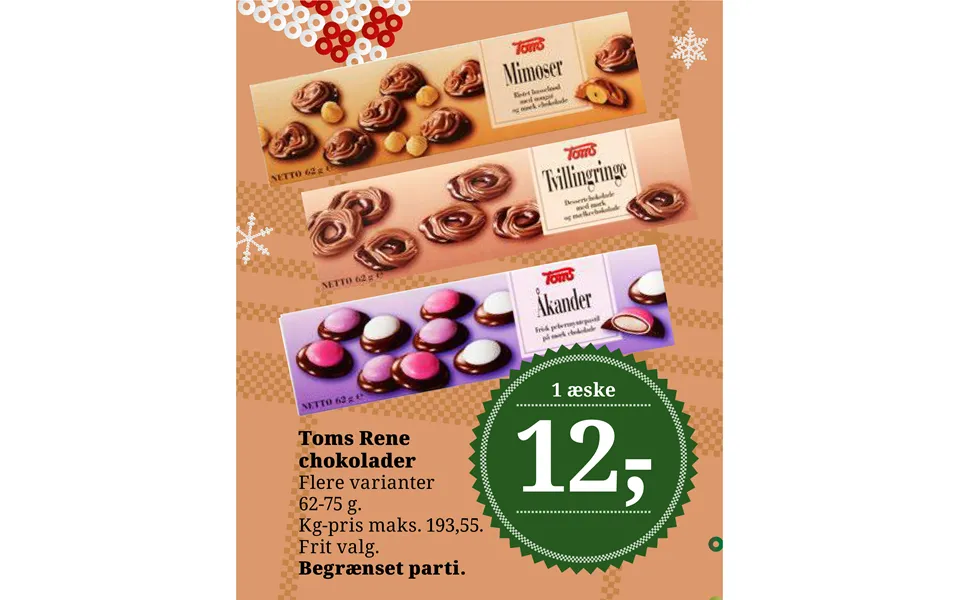 Sweet gifts for New Year 2024 (45) Brugsen Toms Rene chokolader 43232570 large
