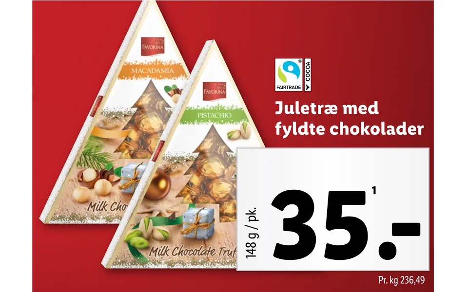 Sweet gifts for New Year 2024 (45) Lidl Juletrae med fyldte chokolader 28733314 large