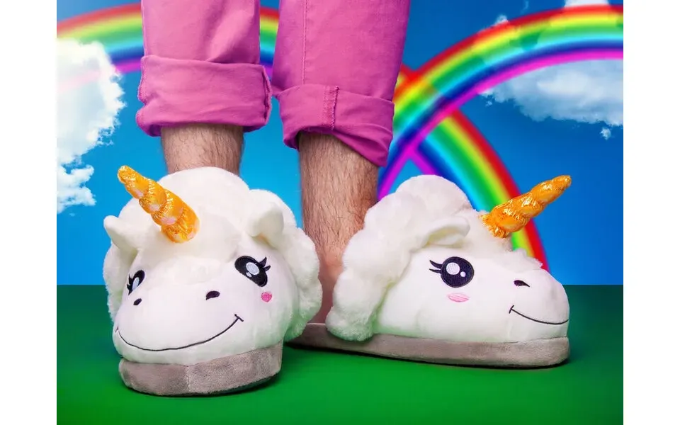 What to give a girl for the New Year (2) Coolstuff Unicorn Slippers 44017071 7350074024475 large