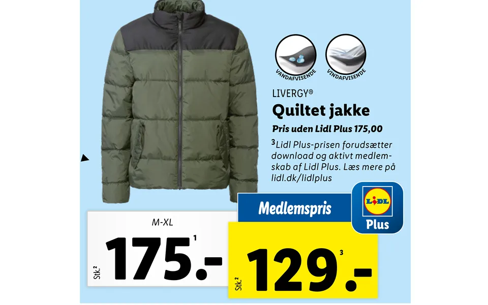 Fashionable women's jackets - 2024: classics and trends Lidl Quiltet jakke 81333470 large