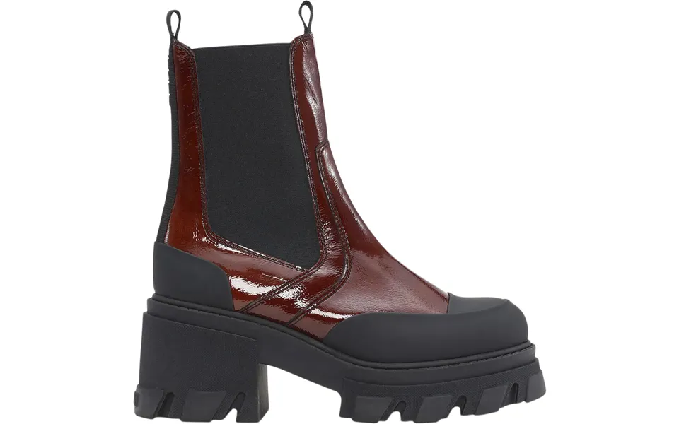 Fashionable women's boots: which ones to wear in 2024? Magasin Cleated Heeled Mid Chelsea Naplack 21755507 5714667590907 large
